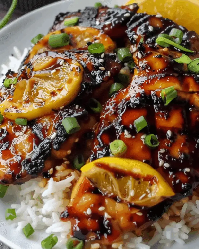 Hawaiian Grilled Teriyaki Chicken