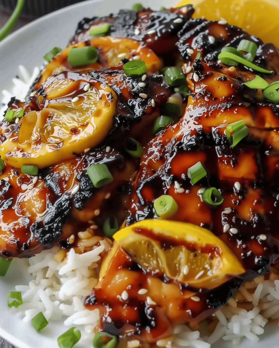 Hawaiian Grilled Teriyaki Chicken