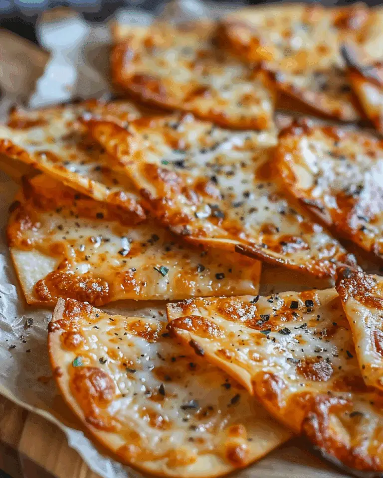 Crunchy Pizza Chips