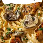 Luxurious Creamy Chicken and Mushroom Pasta Recipe