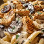 Luxurious Creamy Chicken and Mushroom Pasta Recipe