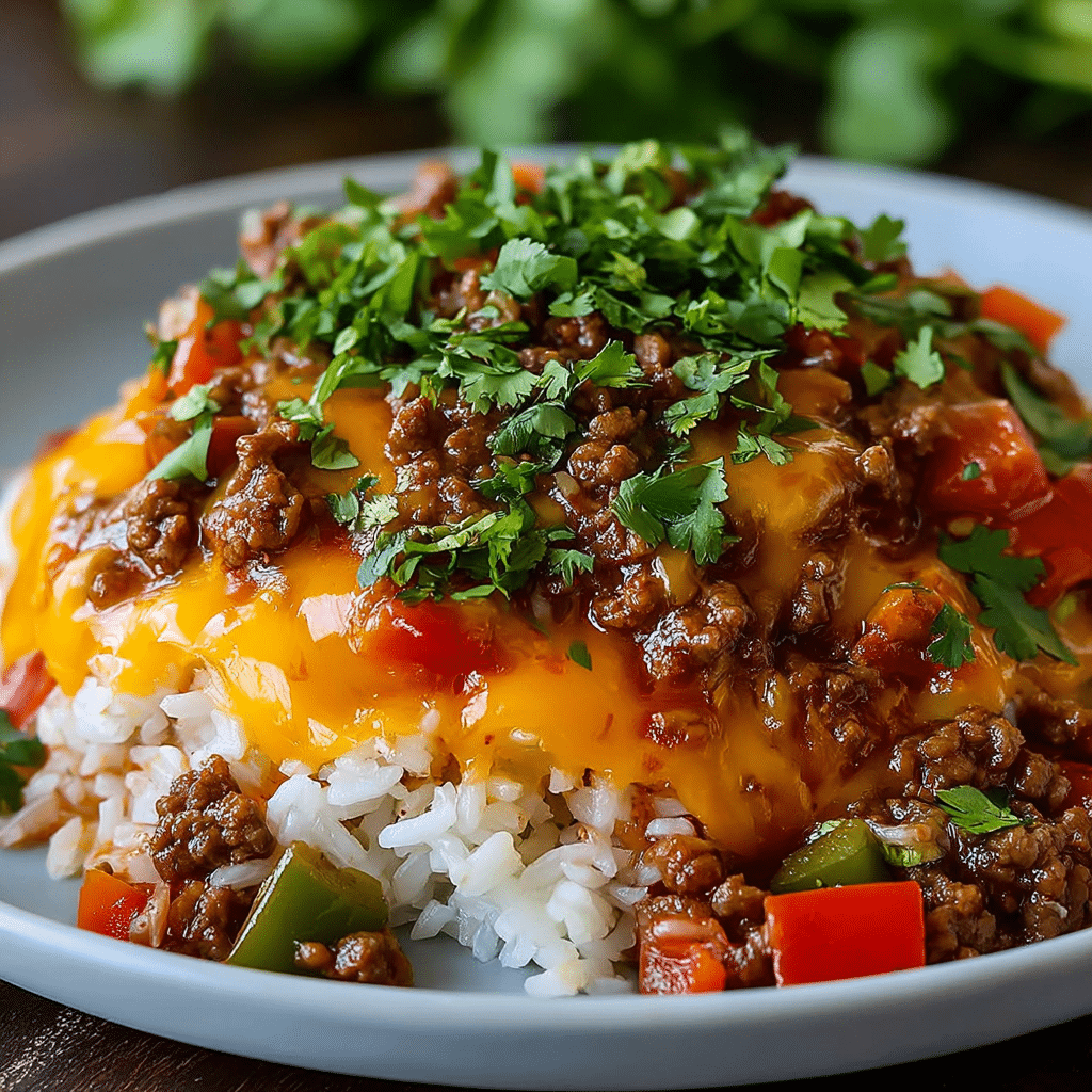 Stuffed Pepper Casserole Beef Recipe - Recipe Image