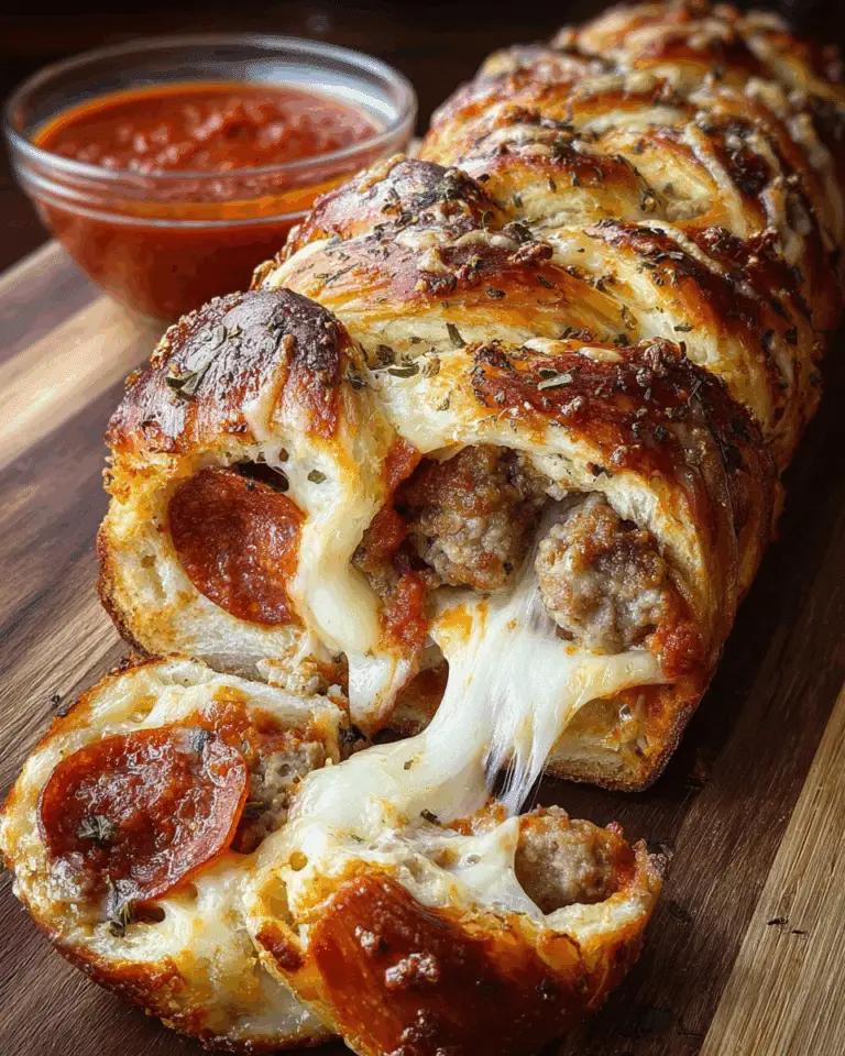 Meat Lovers Pizza Bread Recipe
