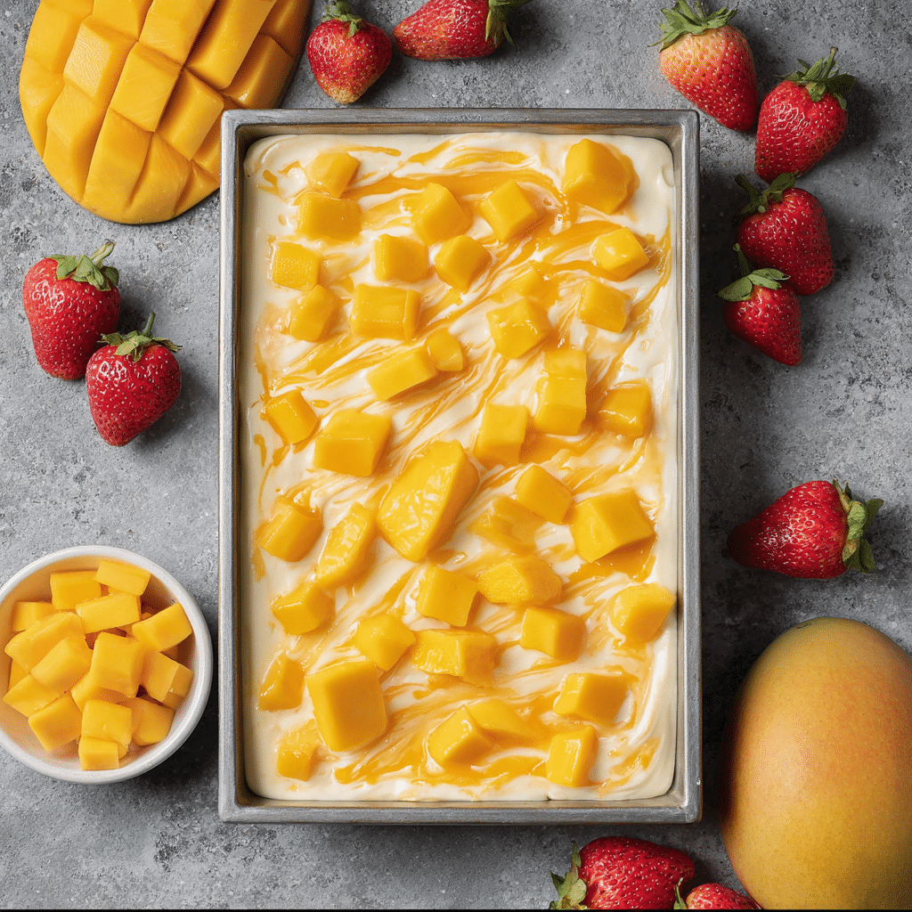Mango Tres Leches Recipe - Recipe Image