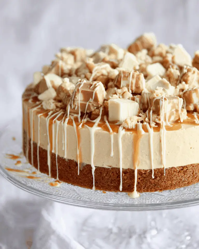 White Chocolate Peanut Butter Cheesecake Recipe