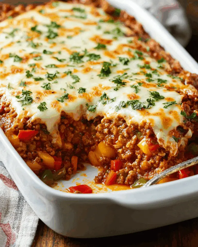 Stuffed Pepper Casserole Beef Recipe