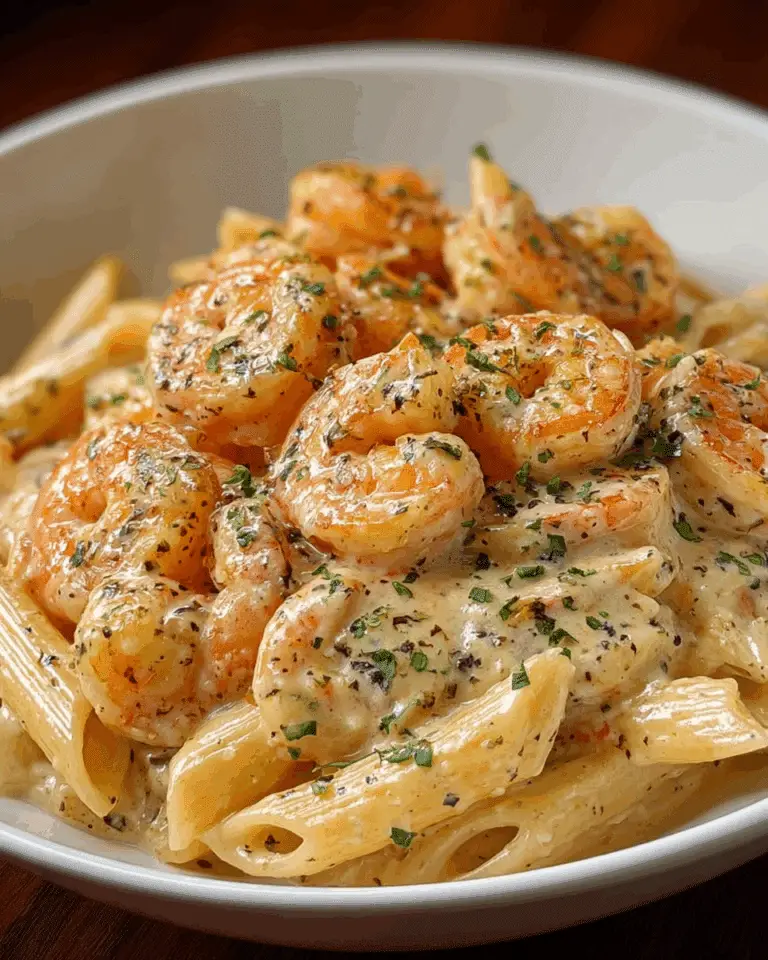 shrimp & crab pasta with creamy cajun sauce Recipe