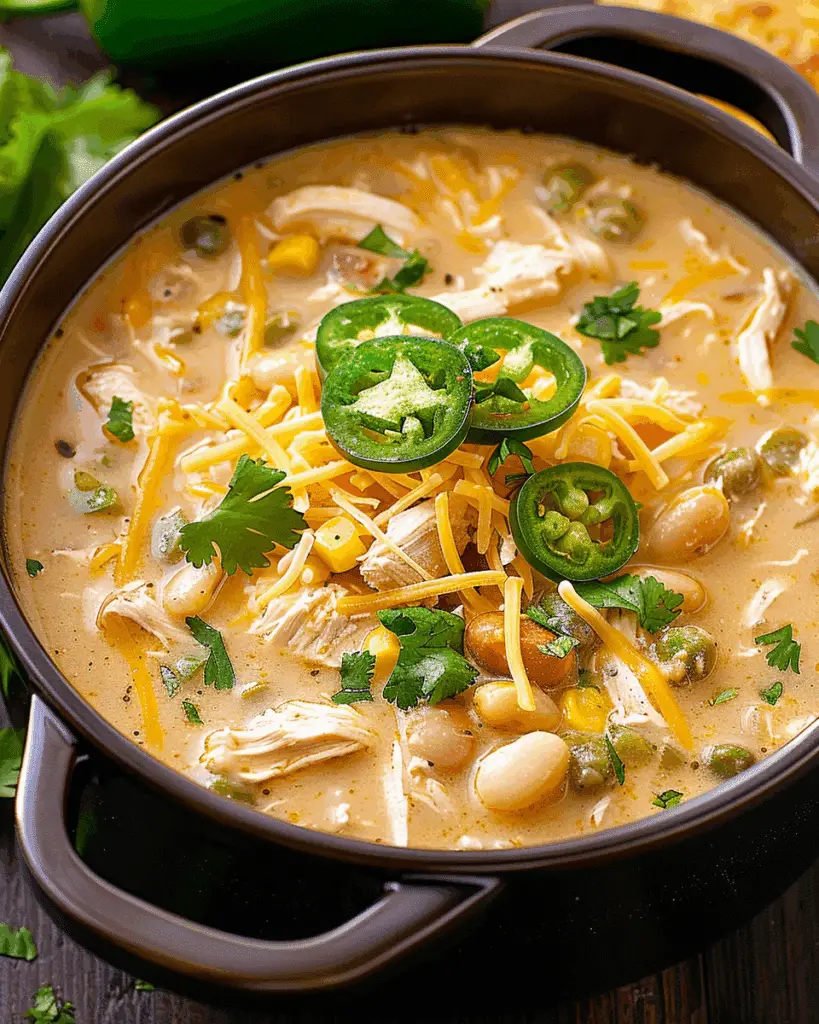 White Chicken Chili for the Summer