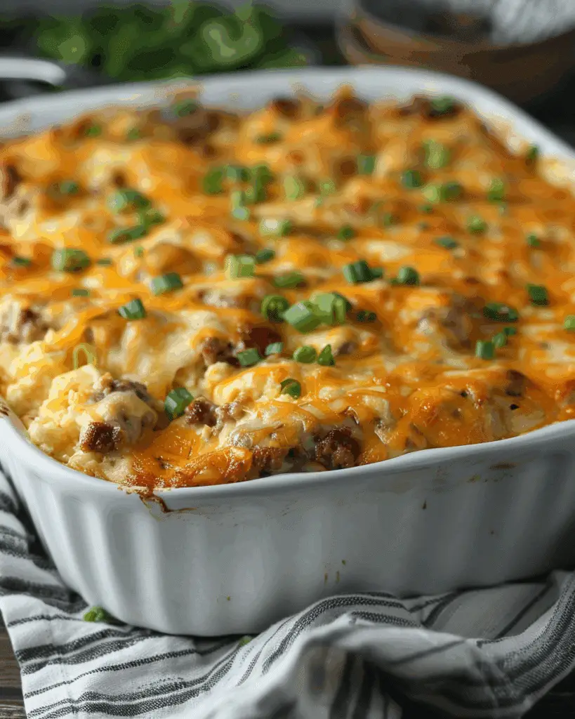 Cheeseburger Casserole