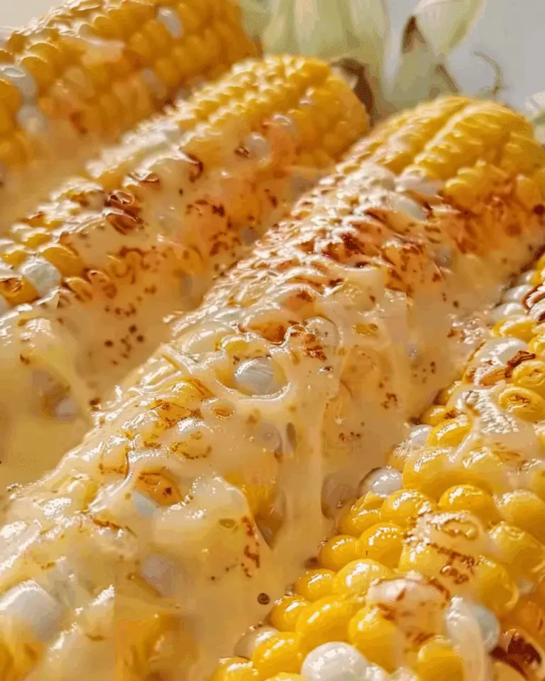 Cheesy Garlic Butter Corn on the Cob