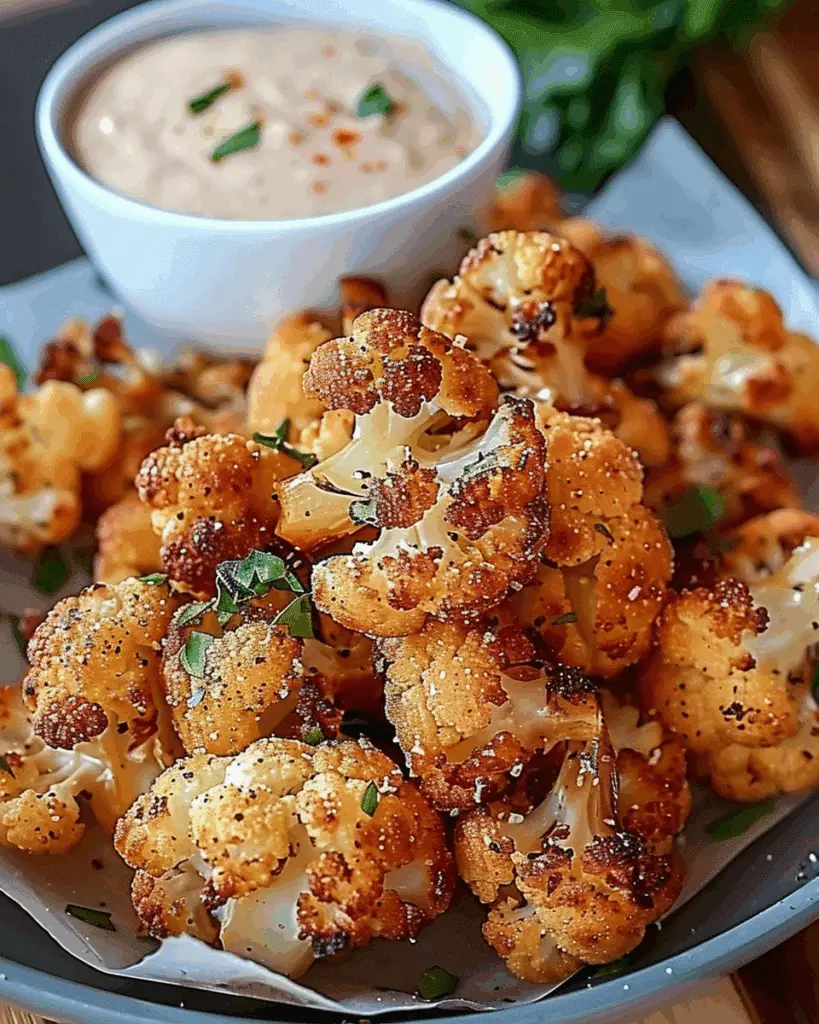 Crispy Roasted Cauliflower