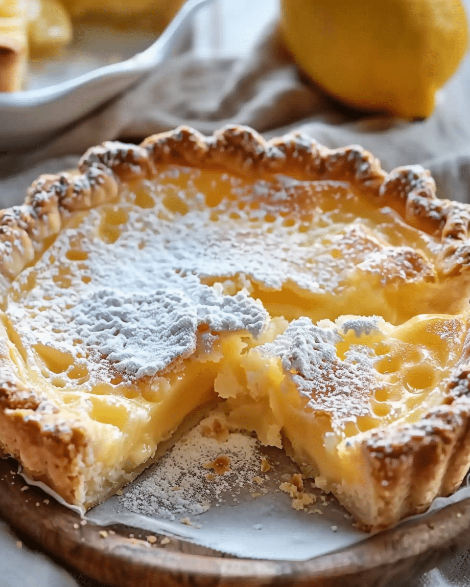 Baby Lemon Impossible Pies