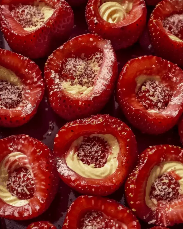 Cheesecake Deviled Strawberries
