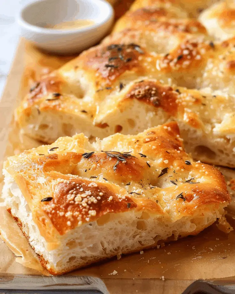 No-Knead Focaccia