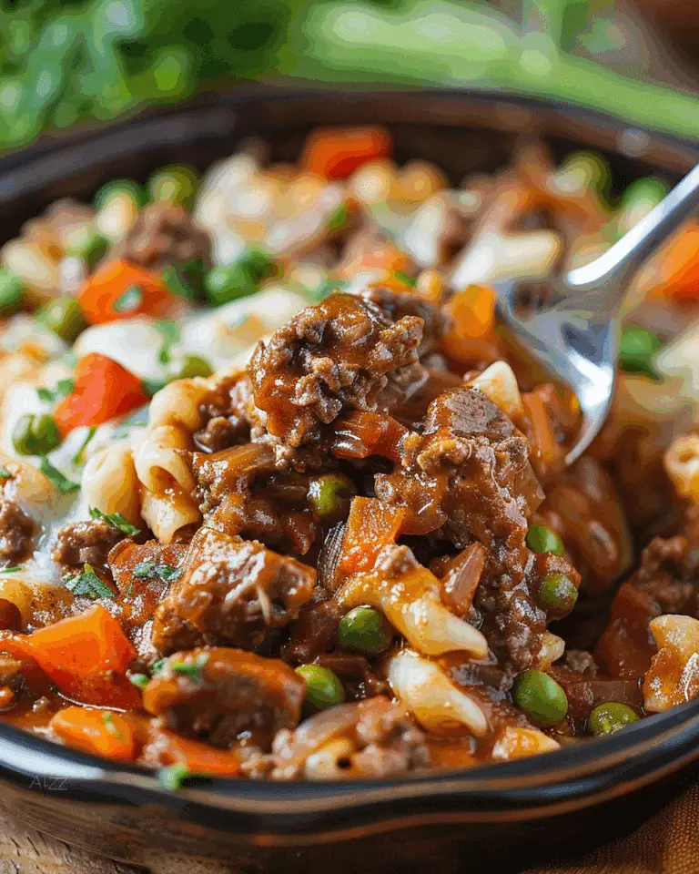 Beef Lombardi Casserole