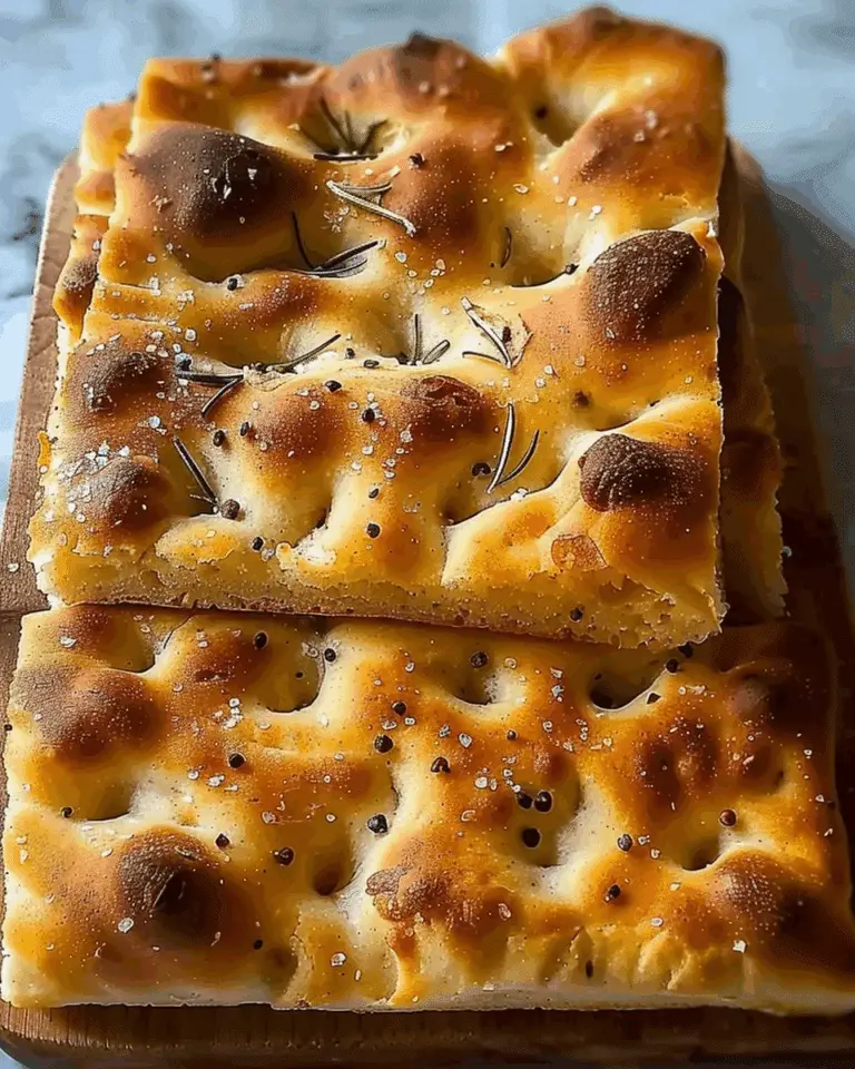 Easy Focaccia Bread Recipe