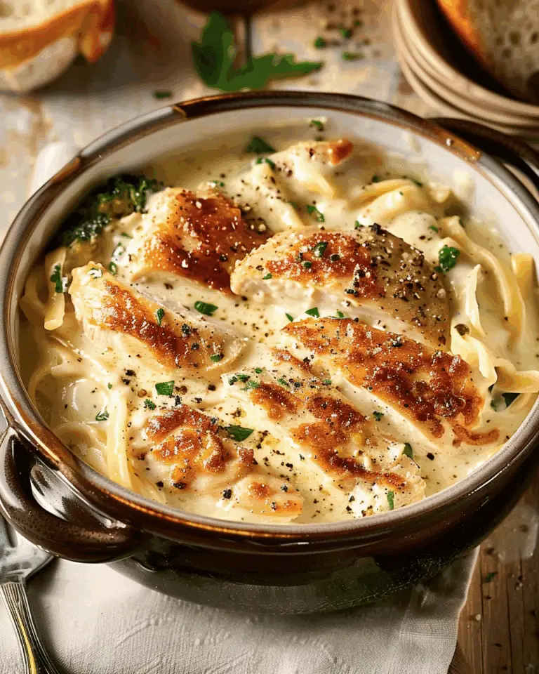 Low Calorie Chicken Alfredo