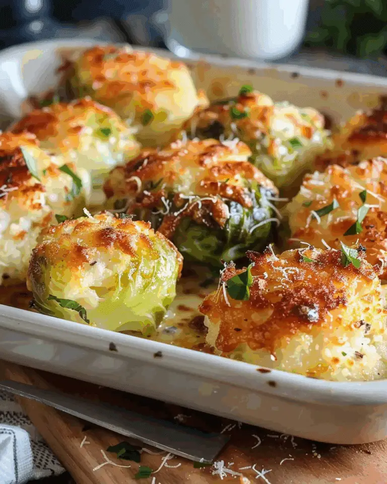 Crispy Parmesan Brussels Sprouts