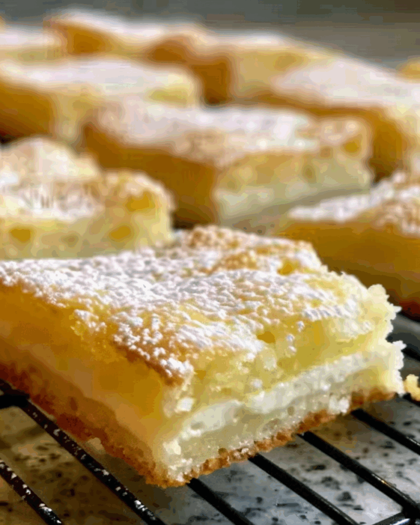 Lemon Cake Bars