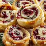 Cranberry Feta Pinwheels