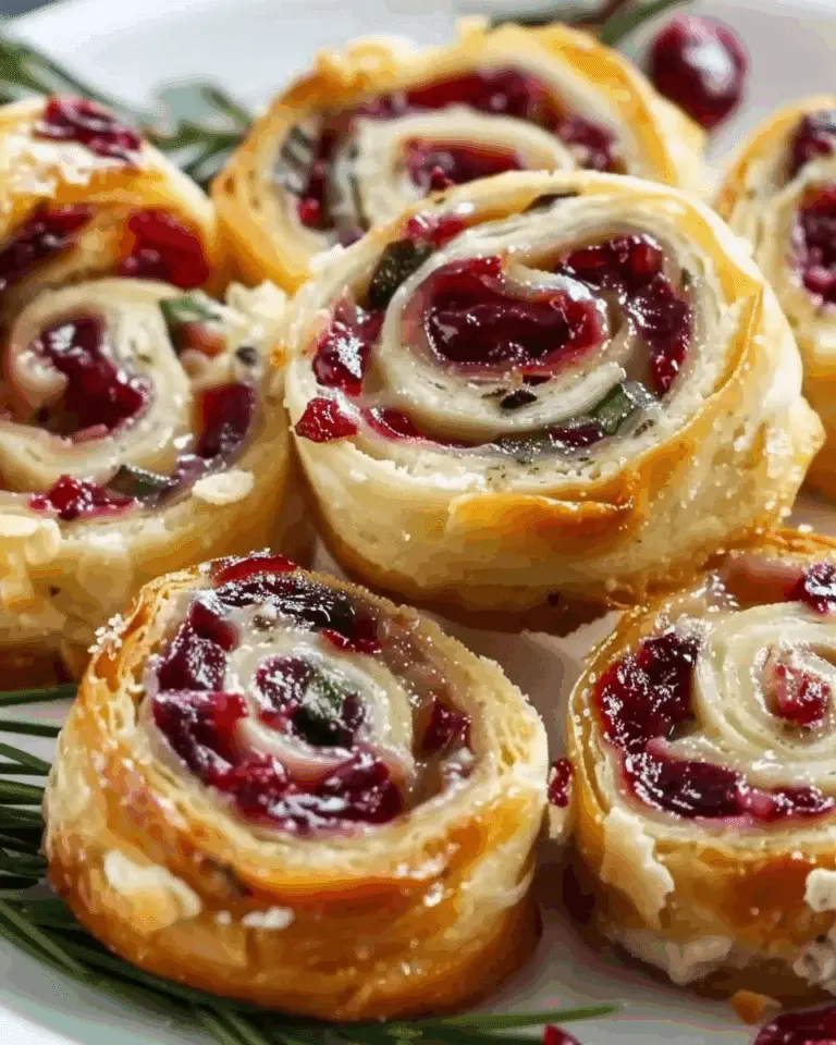 Cranberry Feta Pinwheels
