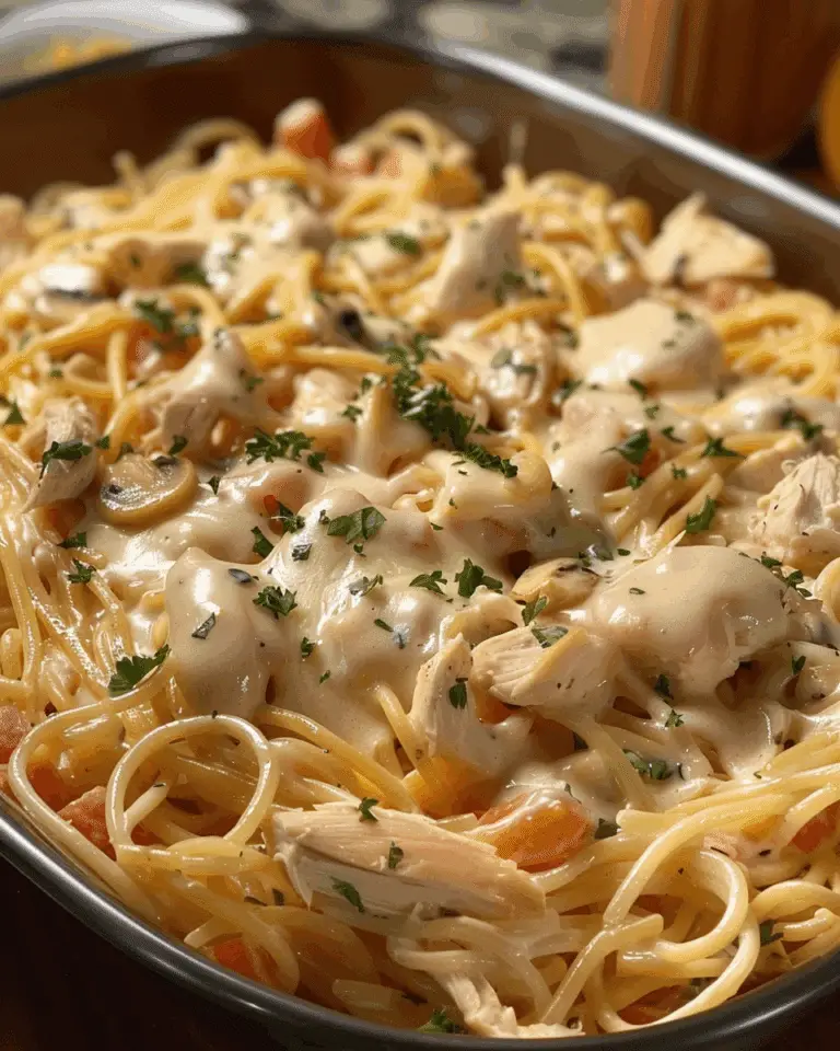 Chicken Spaghetti That Everyone Loves