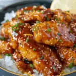 Lemon Honey Glazed Chicken