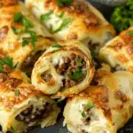 Philly Cheesesteak Roll Ups