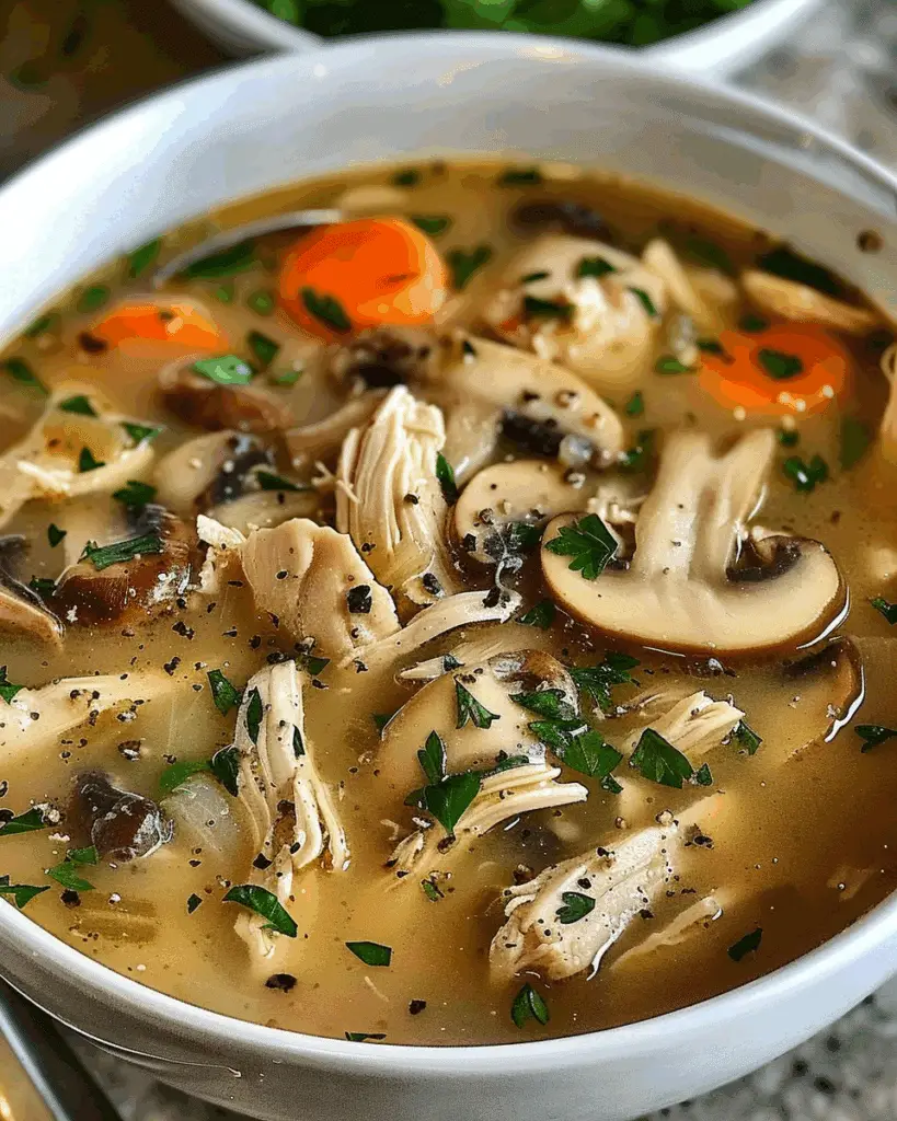 Best Rotisserie Chicken Mushroom Soup