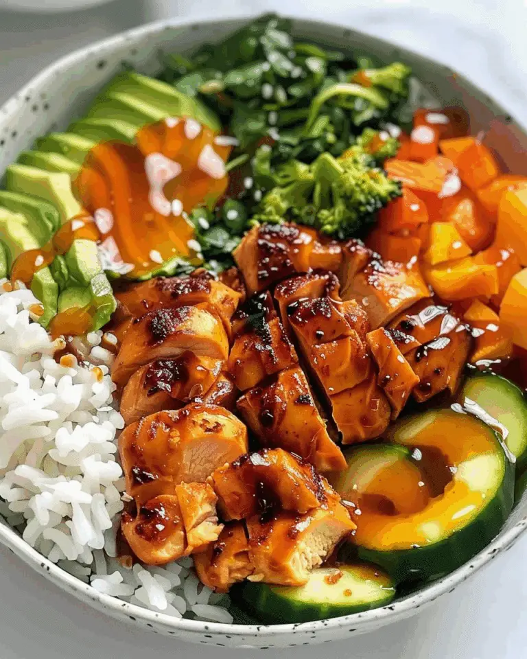 Hot Honey Chicken Bowls