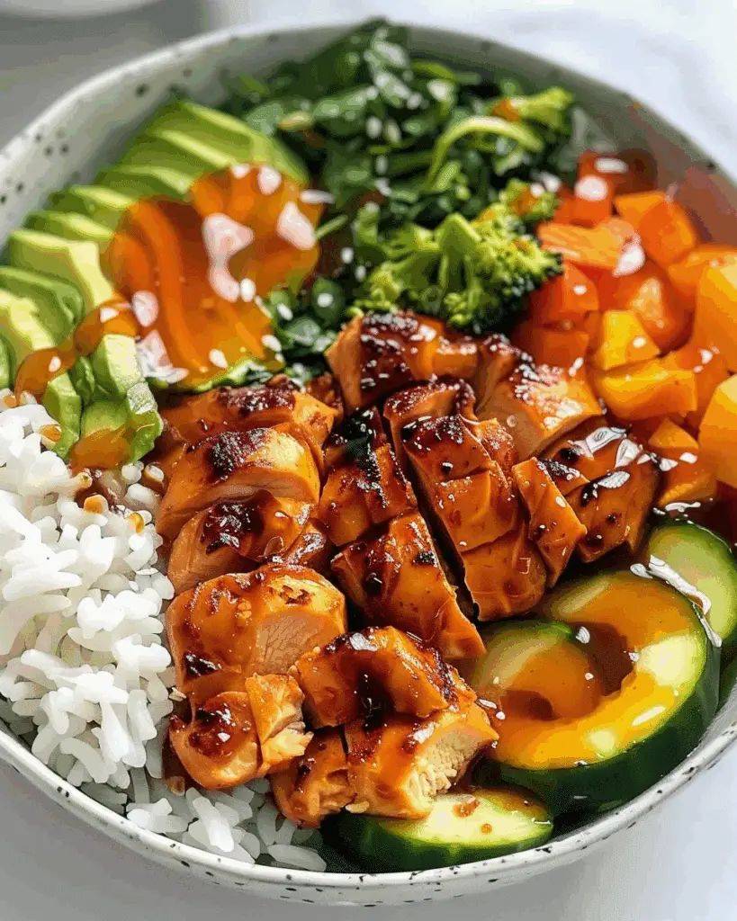 Hot Honey Chicken Bowls
