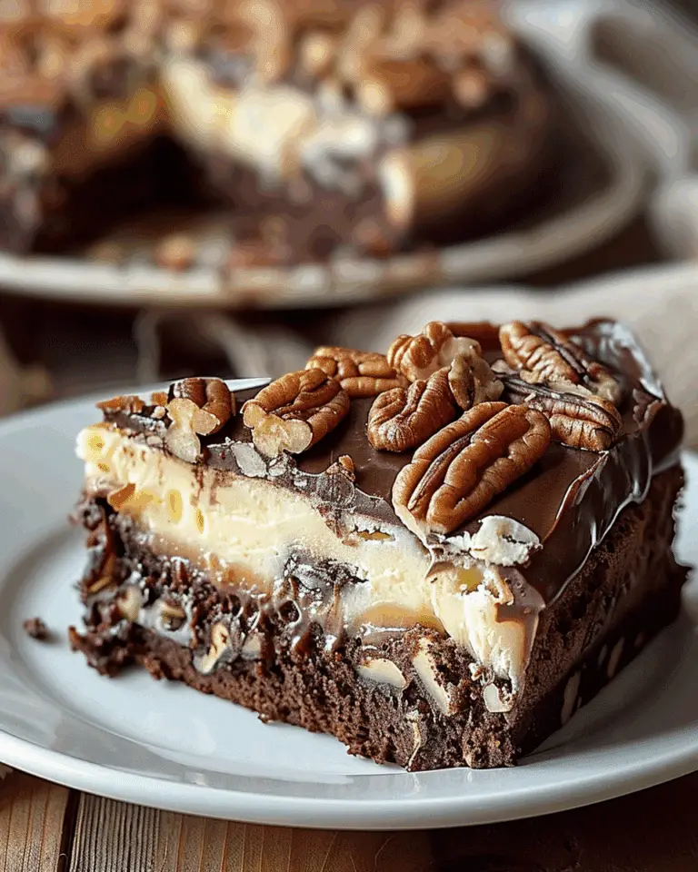 Chocolate Pecan Ooey Gooey Butter Cake Recipe