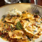 Creamy Tuscan Ravioli