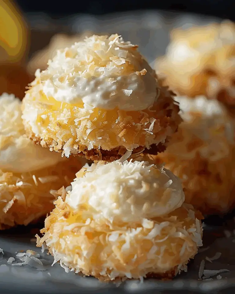 Lemon Coconut Cheesecake Cookies