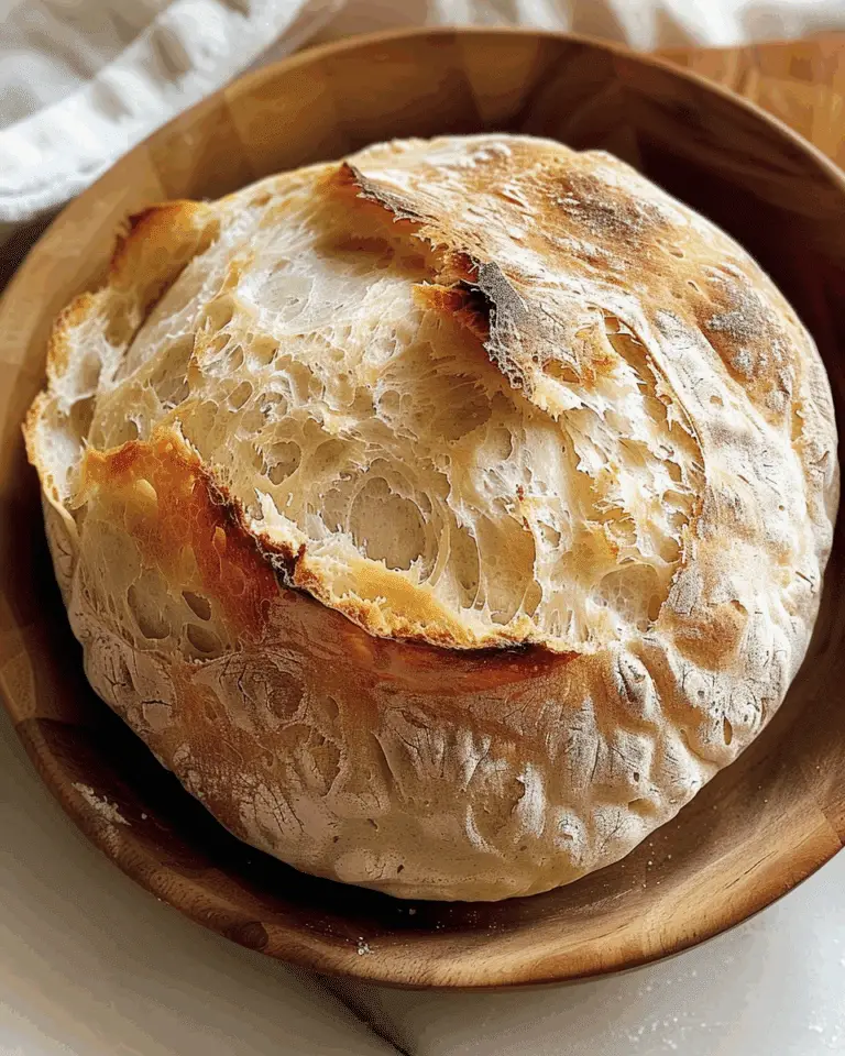 Quick And Easy No-Knead Bread