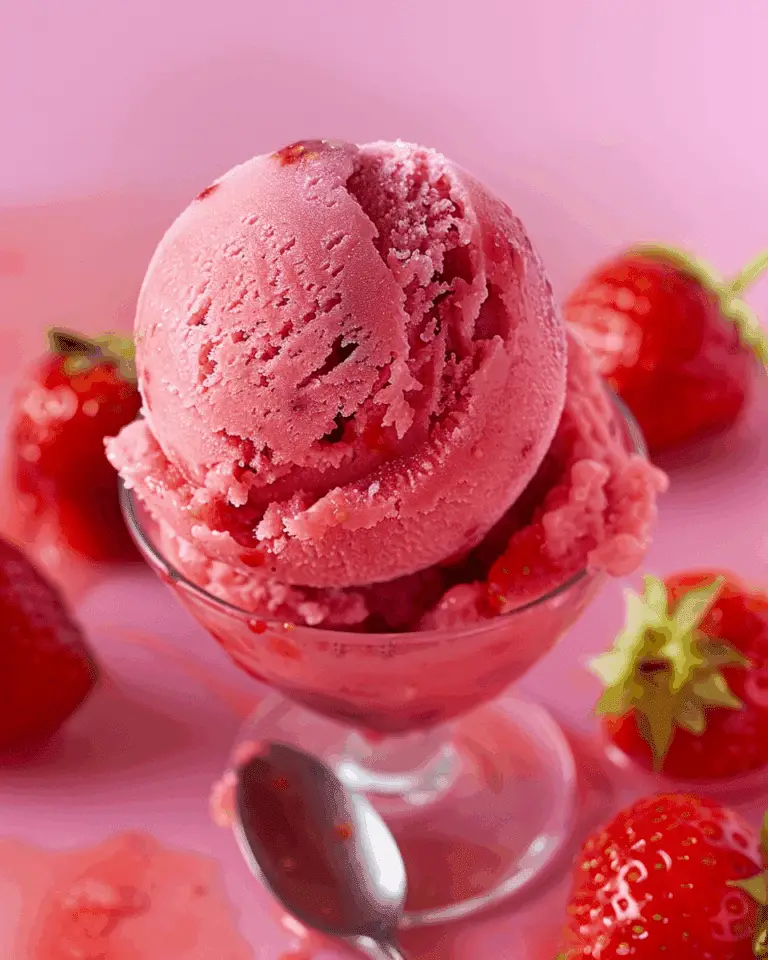 Strawberry Sorbet