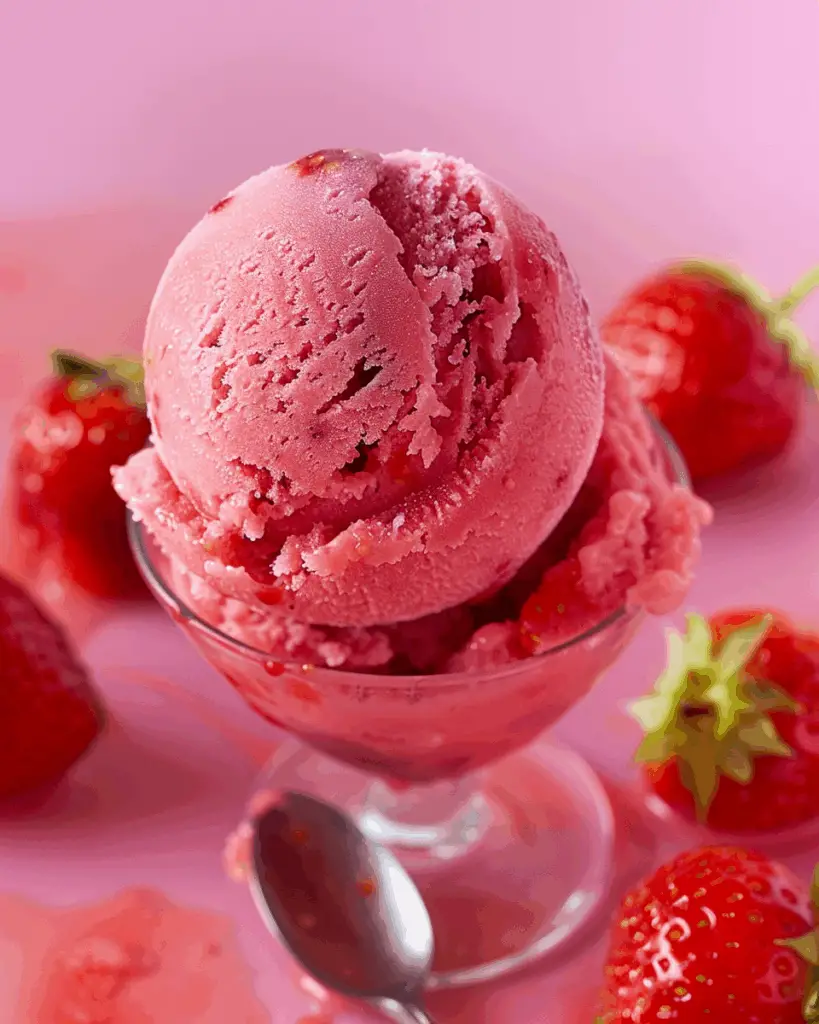 Strawberry Sorbet