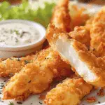 Best Crispy Chicken Fingers (Chicken Tenders with Tartar Sauce)