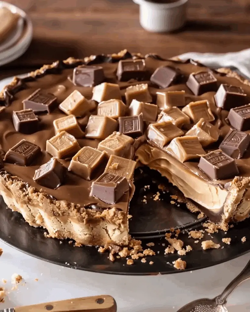 Giant Reese’s Peanut Butter Cup Pie