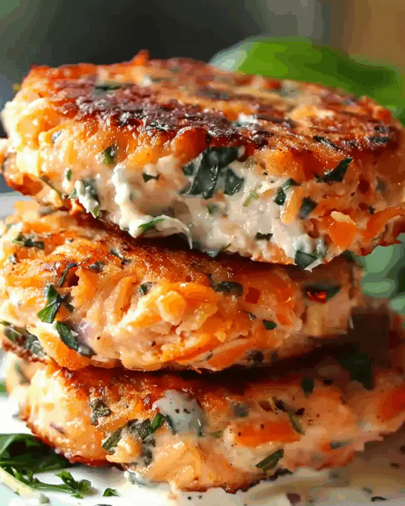 Mediterranean Salmon Patties