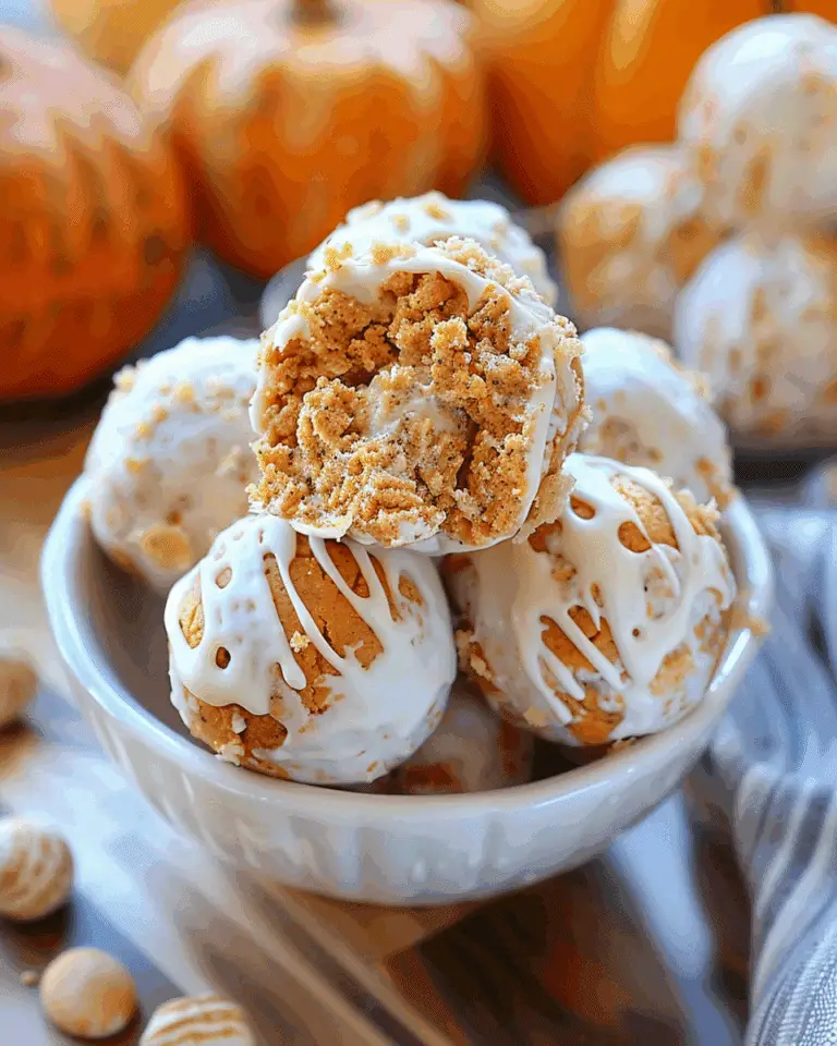 No-Bake Pumpkin Cheesecake Balls