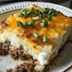 Loaded Potato & Meatloaf Casserole