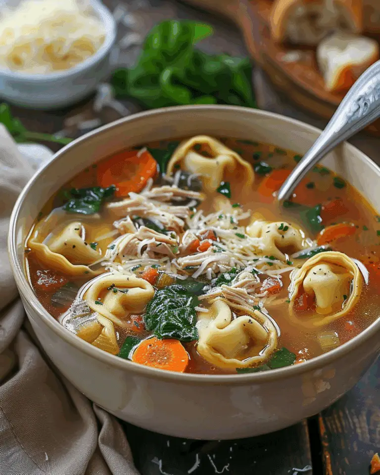 Chicken Tortellini Soup Recipe