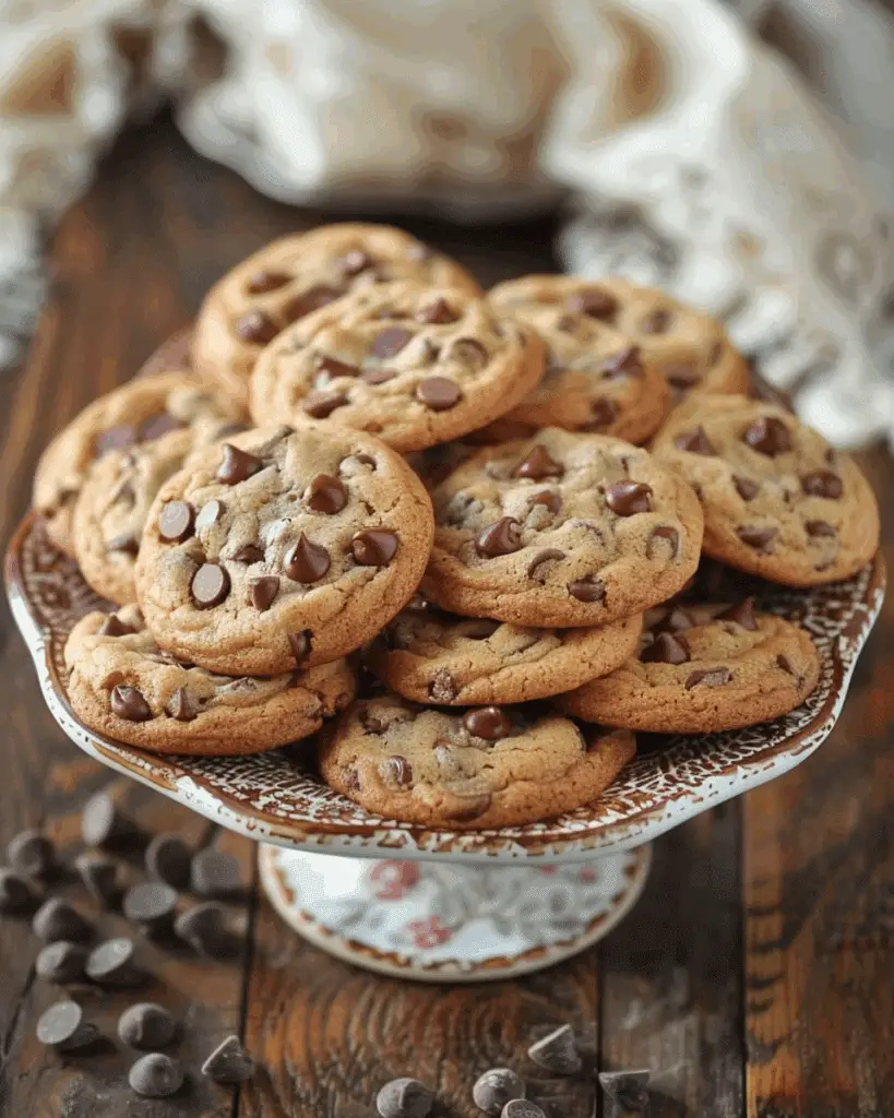 Gooey Chocolate Chip Cookies