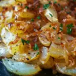 Oven Fried Potatoes & Onions