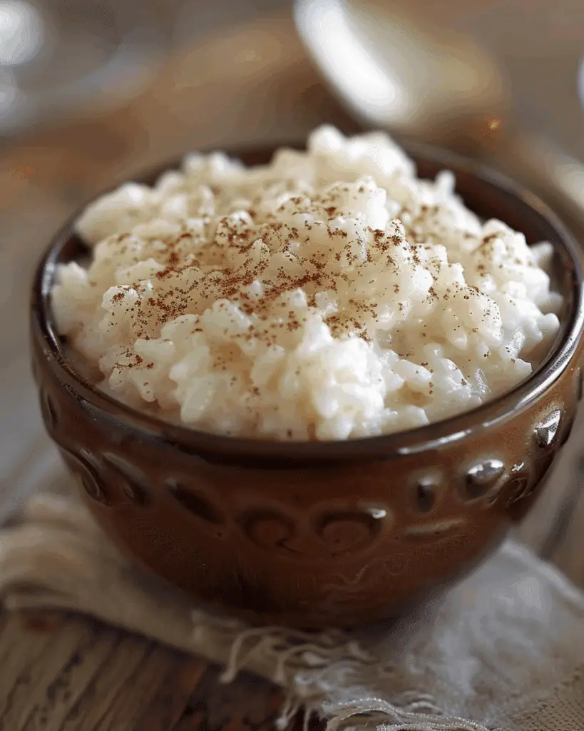 Old-Fashioned Rice Pudding