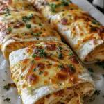 Shredded Chicken Tacos with Creamy Chimichurri Sauce