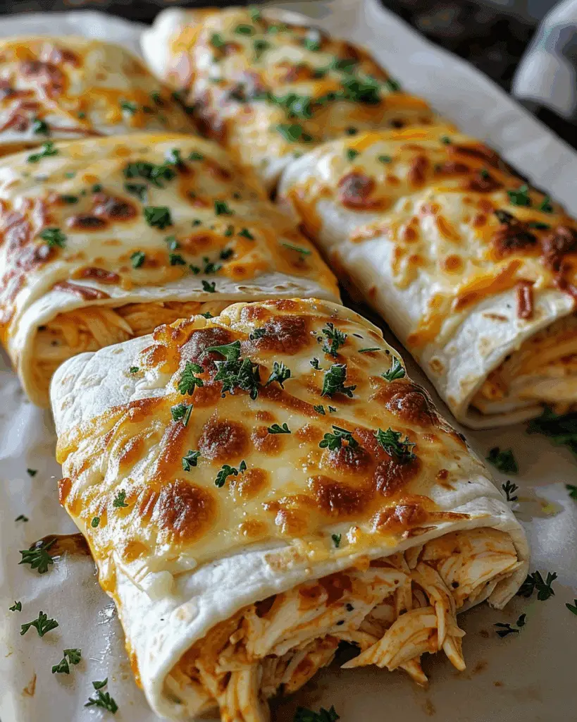 Shredded Chicken Tacos with Creamy Chimichurri Sauce