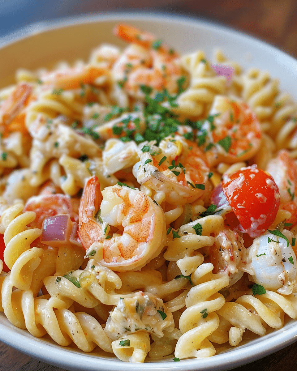 Seafood Pasta with Shrimp & Crab