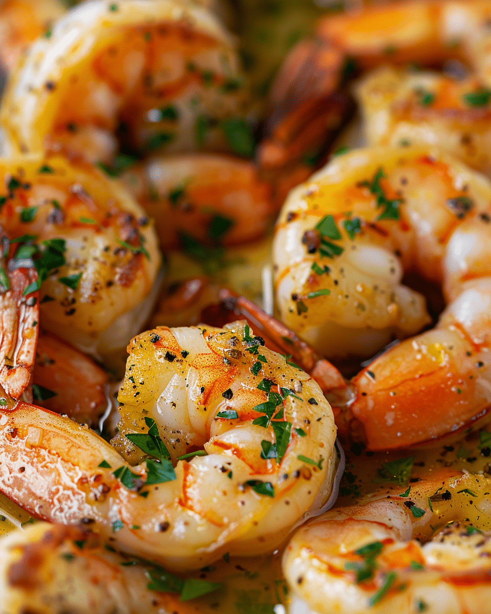 Garlic Butter Baked Shrimp